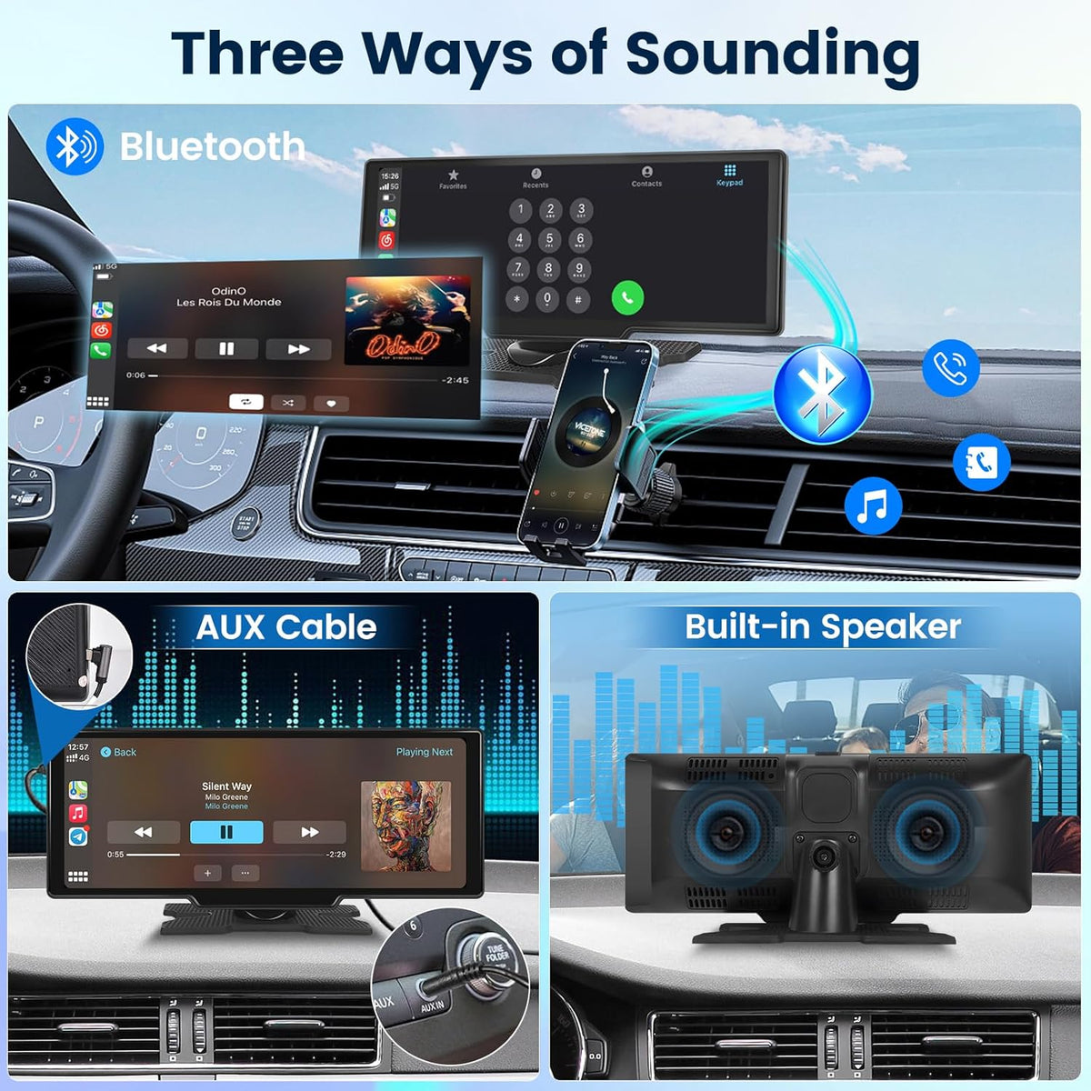 Apple Car Play Screen 10.3 Inch Carplay Screen IPS Car Touchscreen Unit