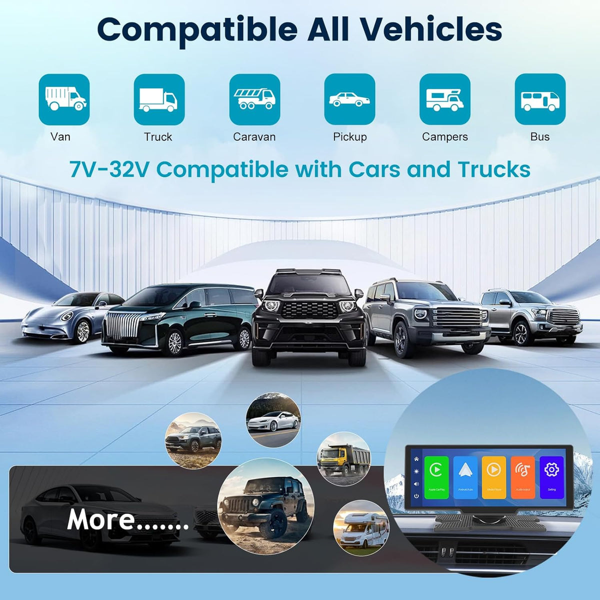 Apple Car Play Screen 10.3 Inch Carplay Screen IPS Car Touchscreen Unit
