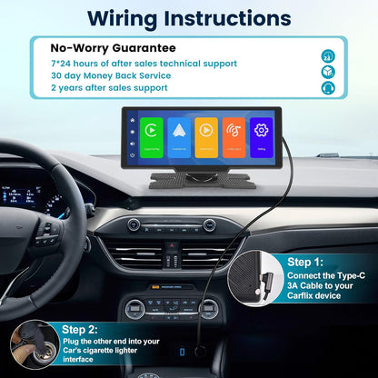 Apple Car Play Screen 10.3 Inch Carplay Screen IPS Car Touchscreen Unit