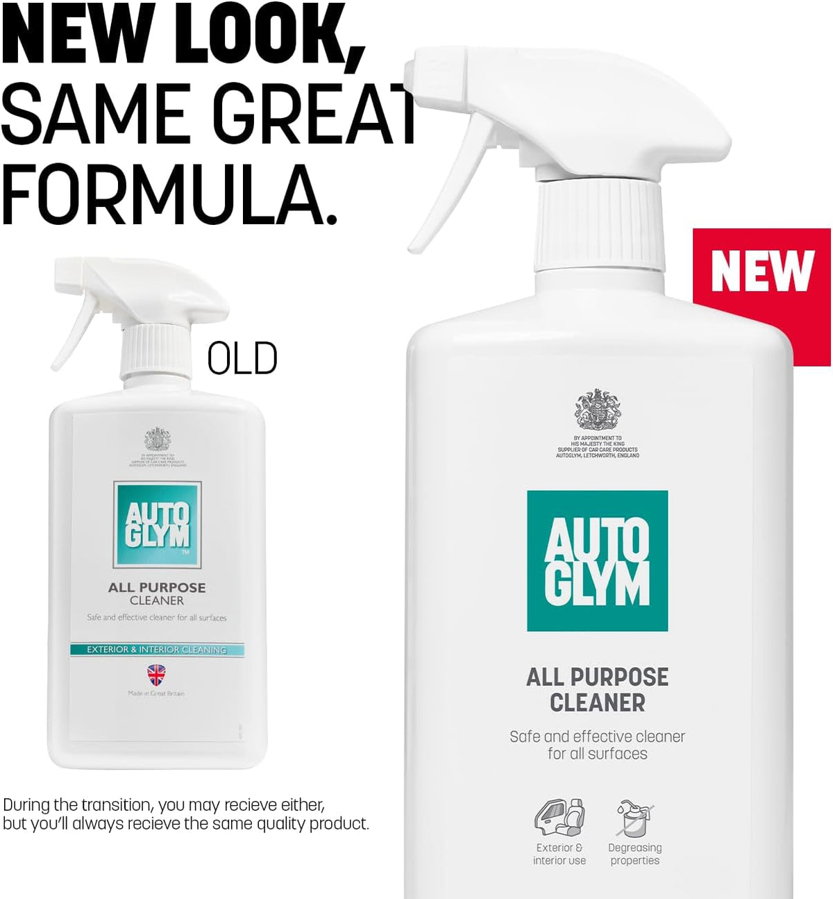 All Purpose Cleaner, Multi-Purpose Car Cleaner, 1L